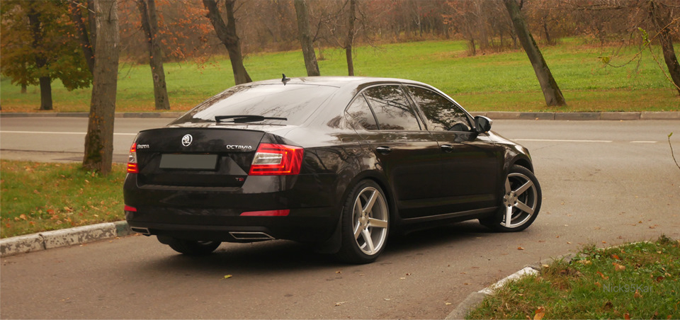 Škoda Octavia A7 1.8 s víceprvkovým zavěšením, jaké spouštěcí pružiny si mám vybrat Eibach, H&R nebo Vogtland? Jak bude auto vypadat.