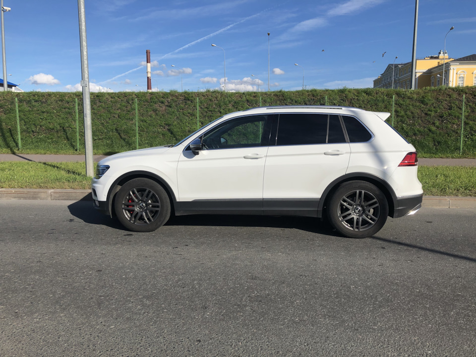 Отзыв о пружинах Vogtland 956180 VW Tiguan II 2.0 TSI 4motion