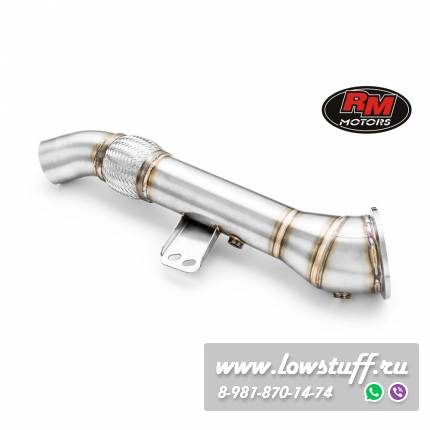 Даунпайп BMW G30, G31 540i, 540ix B58 + SILENCER  RM Motors 111118S/5