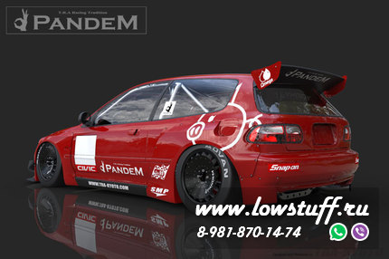 Обвес Rocket Bunny - Pandem Honda Civic EG