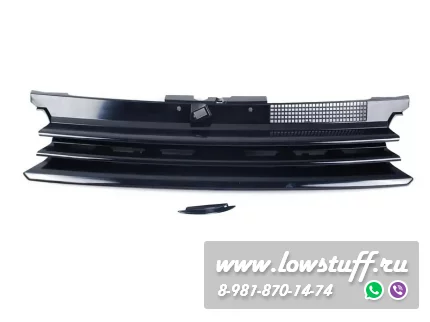 Решетка радиатора VW Golf 4 тюнинг черная без значка JOM 1J1853653JOE