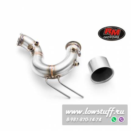 Даунпайп Skoda Octavia A7 1.6, 2.0tdi 63,5мм RM Motors 216105/4