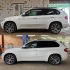 BMW X5, X5M E70, X6, X6M E71 50i + M50d пара передних пружин с линками H&R 29078-6 с занижением -30-40мм