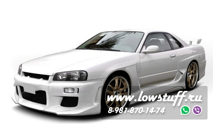 Передние широкие крылья NISSAN SKYLINE R34 GTT