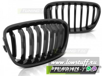 Решетка радиатора BMW F20 F21 11-12.14 GLOSSY BLACK