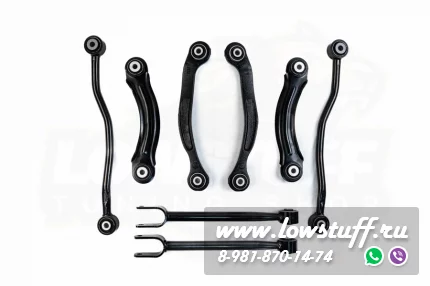 Chrysler 300C LX LE, Dodge Charger LC LD , Challenger LC LD, Magnum LX Комплект рычагов задней подвески 8шт LOWSTUFF 53CH0003