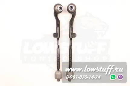 BMW F32 F33 F34 F36 RWD Комплект рычагов передней подвески LOWSTUFF 53BM0035 8 деталей с рулевыми тягами и наконечниками