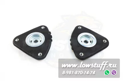 Ford Focus 2, Focus 3, C-MAX, Kuga DR, Mazda 3 BK 5 CR, Volvo C30 C70 II S40 II V50 пара верхних опора переднего амортизатора без подшипников LOWSTUFF 62FO0003