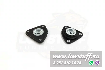 Ford Focus 2, Focus 3, C-MAX, Kuga DR, Mazda 3 BK 5 CR, Volvo C30 C70 II S40 II V50 пара верхних опора переднего амортизатора без подшипников LOWSTUFF 62FO0003