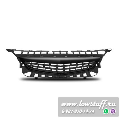 Opel Astra J 5-дв решетка радиатора тюнинг черная без значка Jom 6320069OE