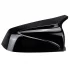 BMW E60 рестайлинг 2009-, BMW F10, F12, F13, F01, F06, F07 с камерами на зеркале Крышки зеркал М стиль черный глянец  LOWSTUFF MRCAPBME60LCIGLBK