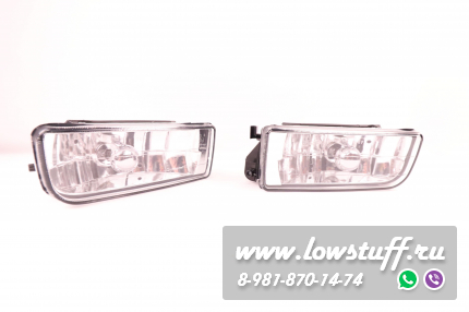 BMW E36 1992-1998, BMW E36 M 3 Противотуманные фары птф прозрачные LOWSTUFF FGLBME36CHRCLR