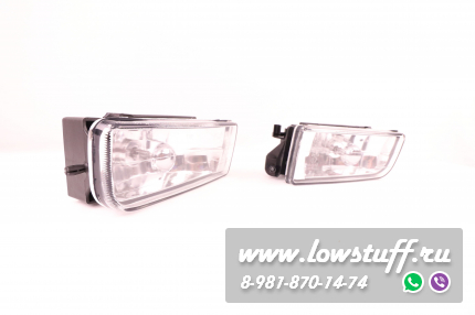 BMW E36 1992-1998, BMW E36 M 3 Противотуманные фары птф прозрачные LOWSTUFF FGLBME36CHRCLR