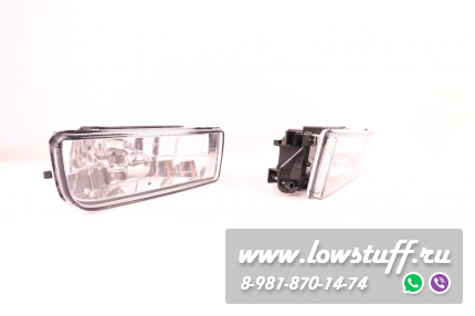 BMW E36 1992-1998, BMW E36 M 3 Противотуманные фары птф прозрачные LOWSTUFF FGLBME36CHRCLR