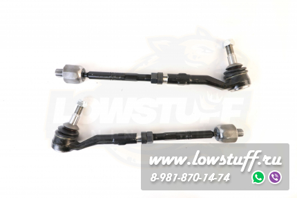 BMW E65 E66 Комплект рычагов передней подвески  6шт с рулевыми тягами и наконечниками без стоек стабилизатора LOWSTUF 53BM0030-6