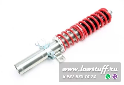 Audi A1 8X, Skoda Fabia Rapid, VW Polo, Polo Sedan, Polo LIftback передняя винтовая подвеска койловеры с регулировкой высоты TA-Technix