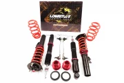 Audi A3 8V, Skoda Octavia A7, VW Golf 7стойка 50мм винтовая подвеска LOWSTUFF DS фултап койловеры с регулировкой высоты и жесткости DSCVWMQB50