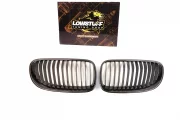 BMW E92 2010-2013 Решетки радиатора M3 стиль ноздри черные глянцевые одинарные shadow line LOWSUFF RGBMWE92LCIX1GLBK