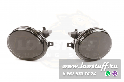 BMW E39 M-tech M5 look, BMW E39 M5 Противотуманные фары тонированное стекло LOWSTUFF FLBME39M5BLK