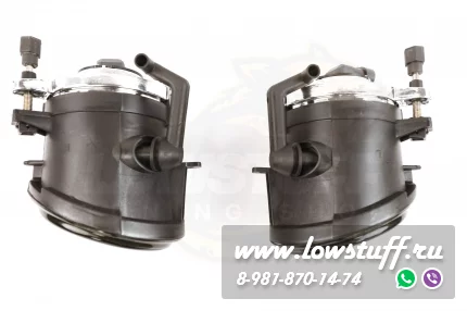 BMW E39 M-tech M5 look, BMW E39 M5 Противотуманные фары тонированное стекло LOWSTUFF FLBME39M5BLK