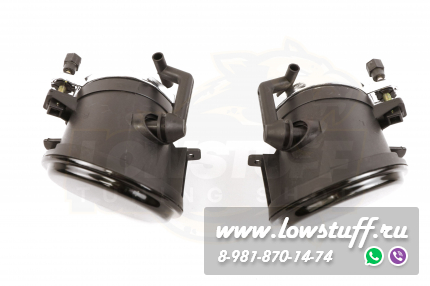 BMW E39 M-tech M5 look, BMW E39 M5 Противотуманные фары тонированное стекло LOWSTUFF FLBME39M5BLK