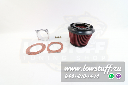 Фильтр нулевого сопротивления (нулевик) для авто и мото конус Apexi 76mm