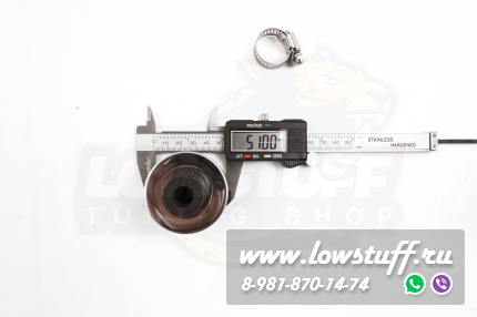 Фильтр вентиляции картерных газов сапуный фильтр 12мм черный с хромом универсальный