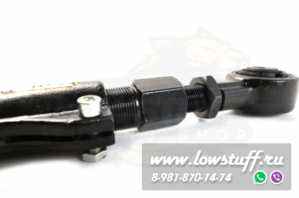 Ford Galaxy, Mondeo IV, S-MAX, Volvo S60 S80 V60 V70 XC60 XC70 верхние регулируемые серповидные развальные рычаги задней оси LOWSTUFF DS 66DSFOSMAX