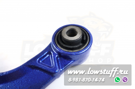 Toyota Camry V70, RAV4 19-, C-HR 18-, Lexus ES 2019- верхние регулируемые серповидные развальные рычаги задней оси LOWSTUFF DS 66DSTOCAMV70