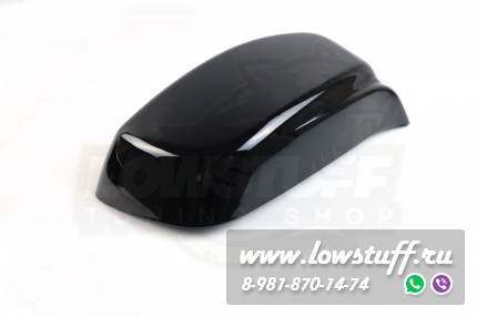 BMW E60 2004-2007 дорестайл крышки зеркал черный глянец М стиль LOWSTUFF MRCAPBME60GLBKMLOOK