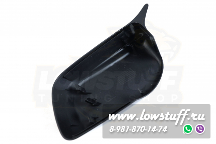 BMW E60 2004-2007 дорестайл крышки зеркал черный глянец М стиль LOWSTUFF MRCAPBME60GLBKMLOOK