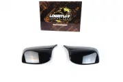 BMW E60 2004-2007 дорестайл крышки зеркал черный глянец М стиль LOWSTUFF MRCAPBME60GLBKMLOOK