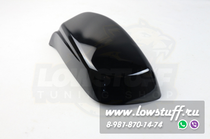 BMW E60 2004-2007 дорестайл крышки зеркал черный глянец М стиль LOWSTUFF MRCAPBME60GLBKMLOOK