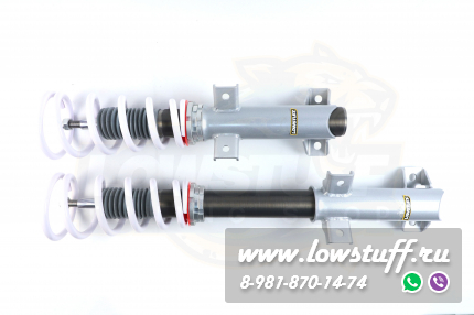Mercedes Benz W204, C207 RWD Винтовая подвеска фултап койловеры с регулировкой высоты и жесткости LOWSTUFF EVO-4 LSCSMB074