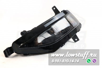 VW Jetta 7 Противотуманные фары прозрачное стекло LOWSTUFF FGLVWJ7CLEAR