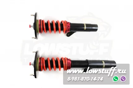 MINI F55 F56 Винтовая подвеска фултап койловеры с регулировкой высоты и жесткости LOWSTUFF LOWSTUFF DS DSCMINF56