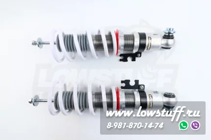Mini R55 R56 2006-2014 Винтовая подвеска фултап койловеры с регулировкой высоты и жесткости LOWSTUFF EVO-4 LSCSMIN024