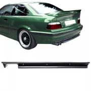 BMW E36 диффузор спойлер заднего бампера М3 стиль сток бампер LOWSTUFF RDBME36STK