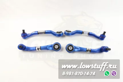 Audi A4 B8, A5 B8, A6 C7, A7 4G, Q5 8R Регулируемые передние верхние развальные рычаги LOWSTUFF DS 65DSAUA4B8