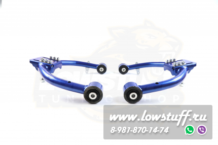 Audi Q7 I 4L, Porsche Cayenne I 955, 957, VW Touareg I 7L, Touareg II 7P Регулируемые передние верхние развальные рычаги LOWSTUFF DS 65DSAUQ74L