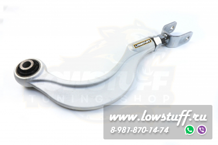 Toyota Alphard Velfire AH40 Регулируемые серповидные развальные рычаги задней оси LOWSTUFF DS 66DSTOALPAH40