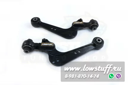 Toyota RAV4 XA30 XA40, Harrier SU6#, Lexus NX AZ10 верхние регулируемые серповидные развальные рычаги задней оси LOWSTUFF DS 66DSTORAVA30