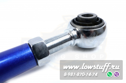 Lexus IS XE20, GS S19x, Toyota Mark X X12x, X13x, Crown S18x, AWS21x Crown AWS21x, Crown Majesta S20x Задние верхние регулируемые развальные рычаги LOWSTUFF DS 66DSTOISXE20