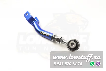 Jeep Cherokee KL, Chrysler 200 верхние регулируемые серповидные развальные рычаги задней оси LOWSTUFF DS 66DSJEEPCHRKKL