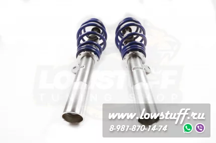 VW Caddy 3, VW Caddy 4 винтовая подвеска койловеры c регулировкой высоты LOWSTUFF EVO-I LSCSVW181