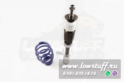 VW Caddy 3, VW Caddy 4 винтовая подвеска койловеры c регулировкой высоты LOWSTUFF EVO-I LSCSVW181