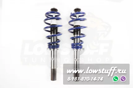 VW Caddy 3, VW Caddy 4 винтовая подвеска койловеры c регулировкой высоты LOWSTUFF EVO-I LSCSVW181