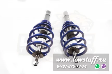 VW Caddy 3, VW Caddy 4 винтовая подвеска койловеры c регулировкой высоты LOWSTUFF EVO-I LSCSVW181