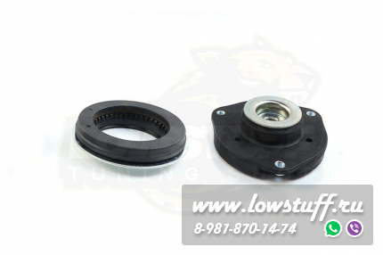 VW PQ Audi A3 8P Q3 8U Skoda Octavia A5 Superb 3T Yeti, VW Eos, Golf 5 Jetta 5, Passat B6 B7 CC Touran Scirocco пара верхних опор переднего амортизатора с опорными подшипниками LOWSTUFF 62VW0007