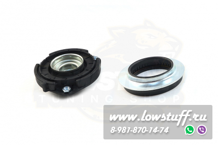 VW PQ Audi A3 8P Q3 8U Skoda Octavia A5 Superb 3T Yeti, VW Eos, Golf 5 Jetta 5, Passat B6 B7 CC Touran Scirocco пара верхних опор переднего амортизатора с опорными подшипниками LOWSTUFF 62VW0007